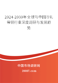 2024-2030年全球与中国冷轧带钢行业深度调研与发展趋势