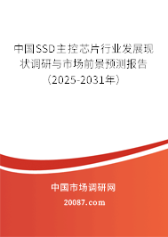 中国SSD主控芯片行业发展现状调研与市场前景预测报告（2025-2031年）