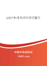 2007年煤炭风险研究报告