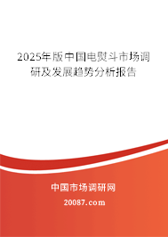 2025年版中国电熨斗市场调研及发展趋势分析报告 2025年版中国电熨斗市场调研及发展趋势分析报告