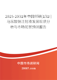 2025-2031年中国邻碘[131I]马尿酸钠注射液发展现状分析与市场前景预测报告