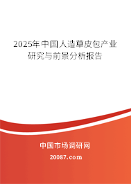 2025年中国人造草皮包产业研究与前景分析报告