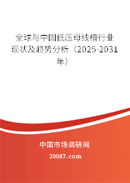 全球与中国低压母线槽行业现状及趋势分析（2025-2031年）