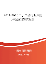 2011-2016年小檗碱行业深度分析预测研究报告
