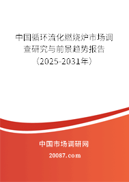 中国循环流化燃烧炉市场调查研究与前景趋势报告（2025-2031年）