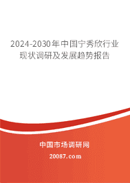 2023-2029年中国宁秀欣行业现状调研及发展趋势报告 2023-2029年中国宁秀欣行业现状调研及发展趋势报告