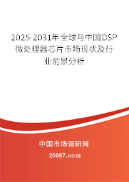 2025-2031年全球与中国DSP微处理器芯片市场现状及行业前景分析