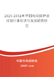 2025-2031年中国电缆保护波纹管行业现状与发展趋势研究