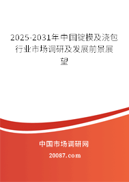 2025-2031年中国锭模及浇包行业市场调研及发展前景展望 2025-2031年中国锭模及浇包行业市场调研及发展前景展望