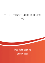二〇一二版STB项目商业计划书