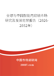 全球与中国智能内窥镜市场研究及发展前景报告（2026-2032年）