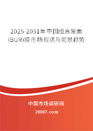 2025-2031年中国组合屋面(BUR)膜市场现状与前景趋势