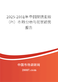 2025-2031年中国聚酰亚胺（PI）市场分析与前景趋势报告