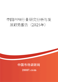 中国PPR行业研究分析与发展趋势报告（2025年）