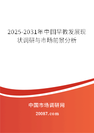 2025-2031年中国早教发展现状调研与市场前景分析 2025-2031年中国早教发展现状调研与市场前景分析