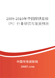 2009-2010年中国聚酰亚胺(PI)行业研究与发展预测 2009-2010年中国聚酰亚胺(PI)行业研究与发展预测