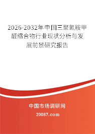 2026-2032年中国三聚氰胺甲醛缩合物行业现状分析与发展前景研究报告
