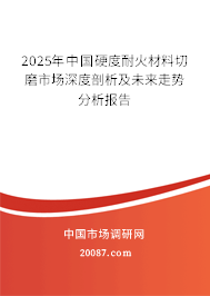 2025年中国硬度耐火材料切磨市场深度剖析及未来走势分析报告 2025年中国硬度耐火材料切磨市场深度剖析及未来走势分析报告