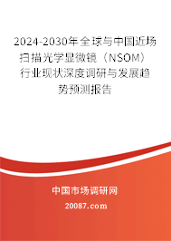 2024-2030年全球与中国近场扫描光学显微镜（NSOM）行业现状深度调研与发展趋势预测报告