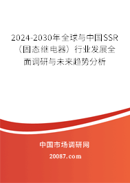 2024-2030年全球与中国SSR（固态继电器）行业发展全面调研与未来趋势分析