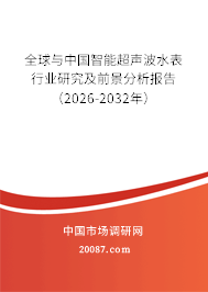 全球与中国智能超声波水表行业研究及前景分析报告（2026-2032年）