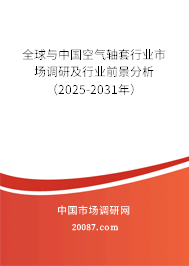 全球与中国空气轴套行业市场调研及行业前景分析（2025-2031年）