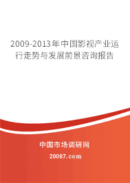 2009-2013���й�Ӱ�Ӳ�ҵ���������뷢չǰ����ѯ����