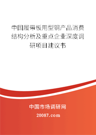 中国履带板用型钢产品消费结构分析及重点企业深度调研项目建议书