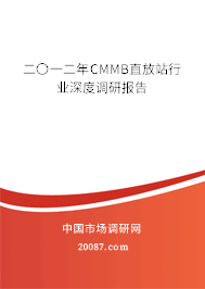 二〇一二年CMMB直放站行业深度调研报告
