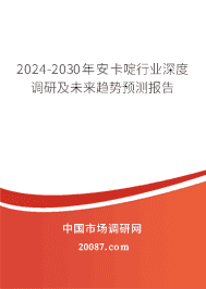 2023-2029年安卡啶行业深度调研及未来趋势预测报告 2023-2029年安卡啶行业深度调研及未来趋势预测报告