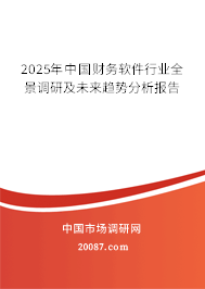 2025年中国财务软件行业全景调研及未来趋势分析报告