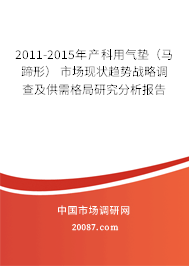 2011-2015年产科用气垫（马蹄形） 市场现状趋势战略调查及供需格局研究分析报告
