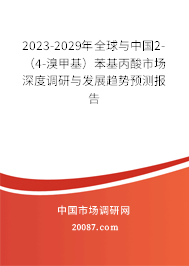 2023-2029年全球与中国2-（4-溴甲基）苯基丙酸市场深度调研与发展趋势预测报告