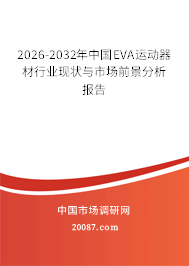 2026-2032年中国EVA运动器材行业现状与市场前景分析报告