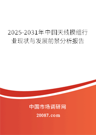 2025-2031年中国天线模组行业现状与发展前景分析报告
