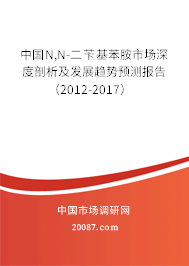 中国N,N-二苄基苯胺市场深度剖析及发展趋势预测报告（2012-2017）