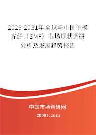 2025-2031年全球与中国单模光纤（SMF）市场现状调研分析及发展趋势报告