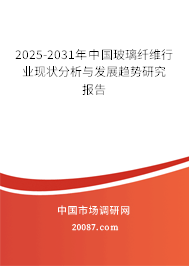 2025-2031年中国玻璃纤维行业现状分析与发展趋势研究报告 2025-2031年中国玻璃纤维行业现状分析与发展趋势研究报告