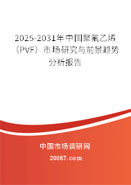 2025-2031年中国聚氟乙烯(PVF)市场研究与前景趋势分析报告 2025-2031年中国聚氟乙烯(PVF)市场研究与前景趋势分析报告