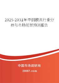 2025-2031年中国模具行业分析与市场前景预测报告