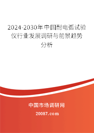 2024-2030年中国耐电弧试验仪行业发展调研与前景趋势分析
