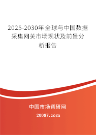 2025-2030年全球与中国数据采集网关市场现状及前景分析报告 2025-2030年全球与中国数据采集网关市场现状及前景分析报告