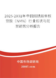 2025-2031年中国烟酰胺单核苷酸（NMN）行业现状与前景趋势分析报告