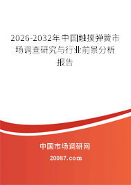 2026-2032年中国触摸弹簧市场调查研究与行业前景分析报告