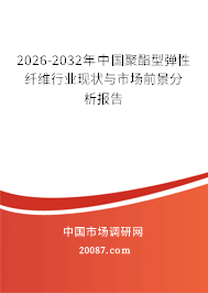 2026-2032年中国聚酯型弹性纤维行业现状与市场前景分析报告