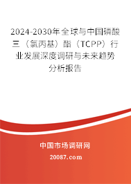2024-2030年全球与中国磷酸三（氯丙基）酯（TCPP）行业发展深度调研与未来趋势分析报告
