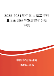 2025-2031年中国人造草坪行业全面调研与发展趋势分析报告 2025-2031年中国人造草坪行业全面调研与发展趋势分析报告