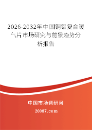 2026-2032年中国铜铝复合暖气片市场研究与前景趋势分析报告