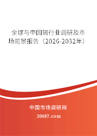 全球与中国锡行业调研及市场前景报告（2026-2032年）