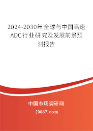 2024-2030年全球与中国高速ADC行业研究及发展前景预测报告